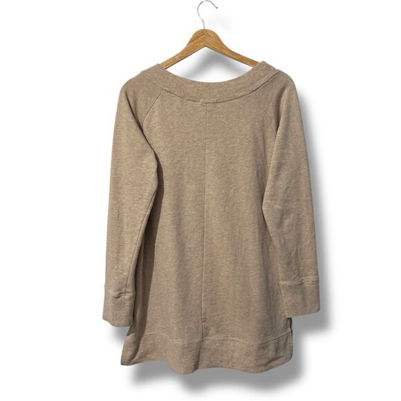Maurices Women's Beige "I Don't Do Winter" Crew Neck Sweatshirt Large - Picture 2 of 5